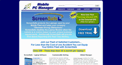 Desktop Screenshot of mobilepcmanager.com